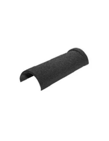 Rock metal cumbrera curva negra 0.38ML