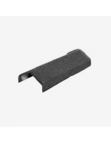 Rock metal cumbrera recta negra 0.30ML