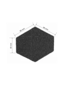 Rock Metal Tapa Cumbrera Recta