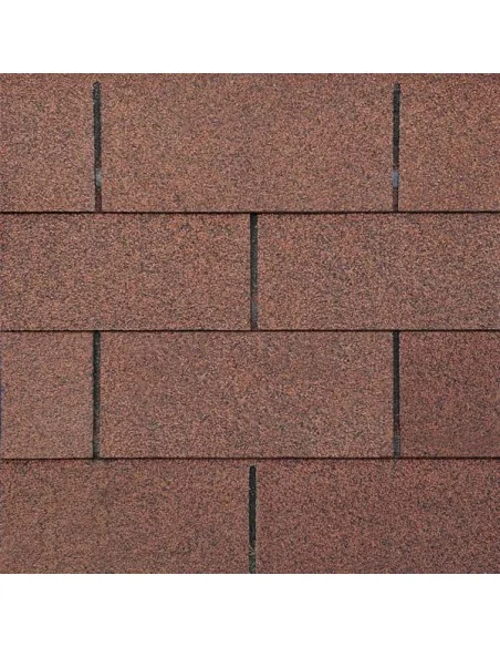 Teja Simple Rock Trio Red 3.0 m2 - Construcción Segura y Eficiente