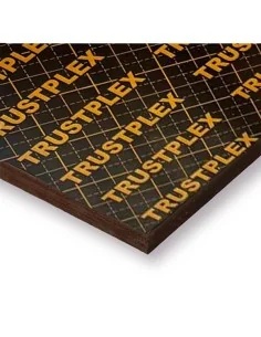 Terciado de Moldaje TRUSTPLEX 1.22x2.44 - 18mm - Materiales de Confianza para Proyectos Exigentes