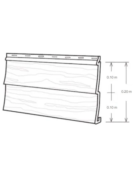 Panel Revestimiento Terra Tabaco 3,80 x 0,20 mt - Materiales de Confianza para Proyectos Exigentes