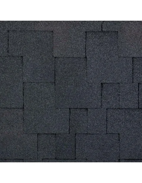 Teja simple Rock Praga Negra 3.0 M²